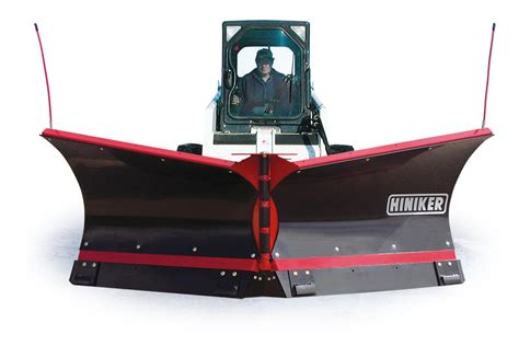 hiniker skid steer v plow|hiniker v plow price.